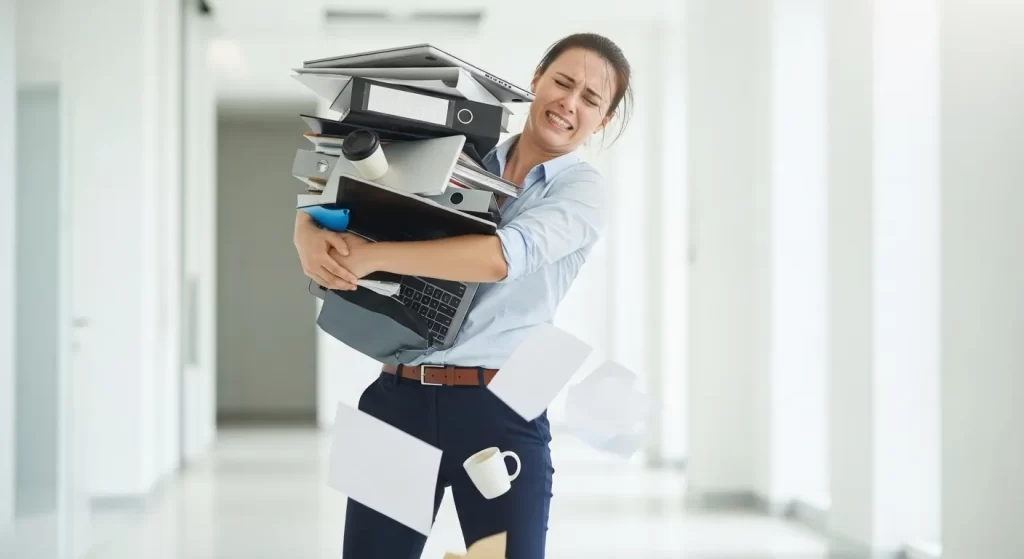 bloqueio da falta de gestão