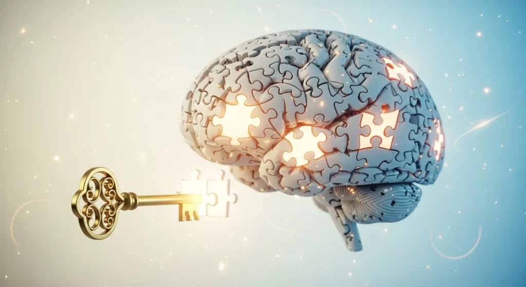 a chave é desbloqueio emocional